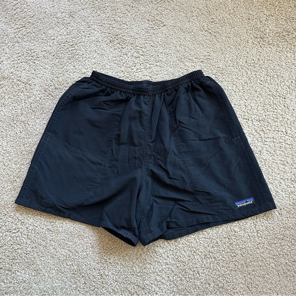 Patagonia Men's Running Shorts in Black